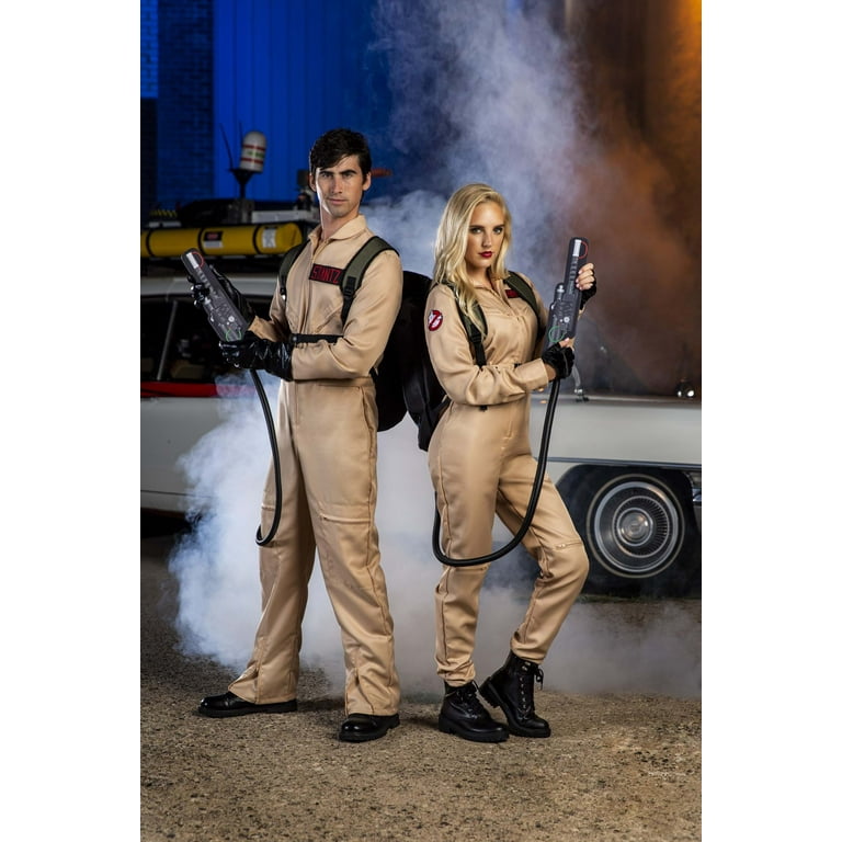 Women's Ghostbusters Costume Jumpsuit | Ghostbusters Costumes | Adult | Womens | XS | Black/Brown/Red | FUN Costumes