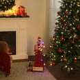 thumbnail image 6 of Mr. Christmas 50" Animated Musical Santa's Lift - Black, 6 of 8