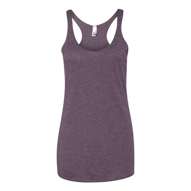 Next Level Apparel WoMens Premium Tri-Blend Racerback Tank Vintage Purple Medium Ropa de siguiente nivel 6733