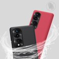 thumbnail image 5 of Teléfono a prueba de polvo para el caso de Honor 70 Pro, cubierta de parachoques de protección esmerilada, rojo Feliz Sencillez, 5 of 5