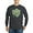 Charcoal, variant on CafePress - Shamrock Skull St Patricks Day Long Sleeve Dark T - Long Sleeve Dark T-Shirt