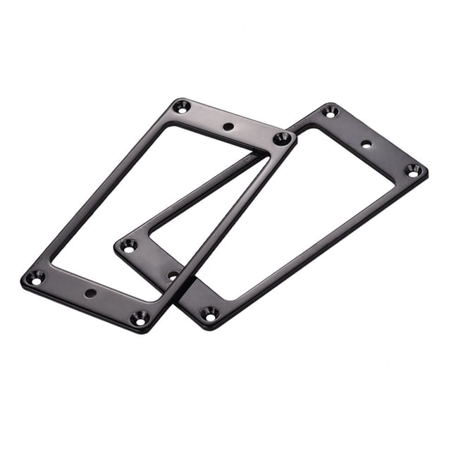 Sywqhk Marco de montaje de pastilla Humbucker de fondo plano para guitarra eléctrica (negro) Sywqhk Alta Calidad