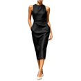 thumbnail image 2 of Asgosdo Women Summer Dresses Sleeveless Bodycon Slim Fit Formal Casual Wedding Pageant Party Midi Dress, 2 of 5