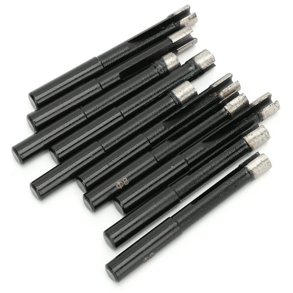 Diamond Drill Cutter,10Pcs Diamond Drill Bit Hardware Tools Diamond Drill Bit Built for the Future