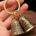 thumbnail image 6 of Six Word Mantra Buddhist Keychain With Bells Charm Elegant Bells Keyring For Spiritual Styles Accessories, 6 of 8