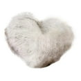 thumbnail image 3 of SHENGXINY Valentine Love Pillowscase Clearance Plush Pliiows,Heart-shaped Cushion,Sofa Decoration,Suitable For Car, Cafe, Office,Home,Heart-shaped Plush Cushion Cover(without Pillows Core) Multicolor, 3 of 3