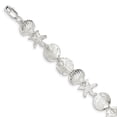 thumbnail image 1 of 925 Sterling Silver Seashells Bracelet, 1 of 3