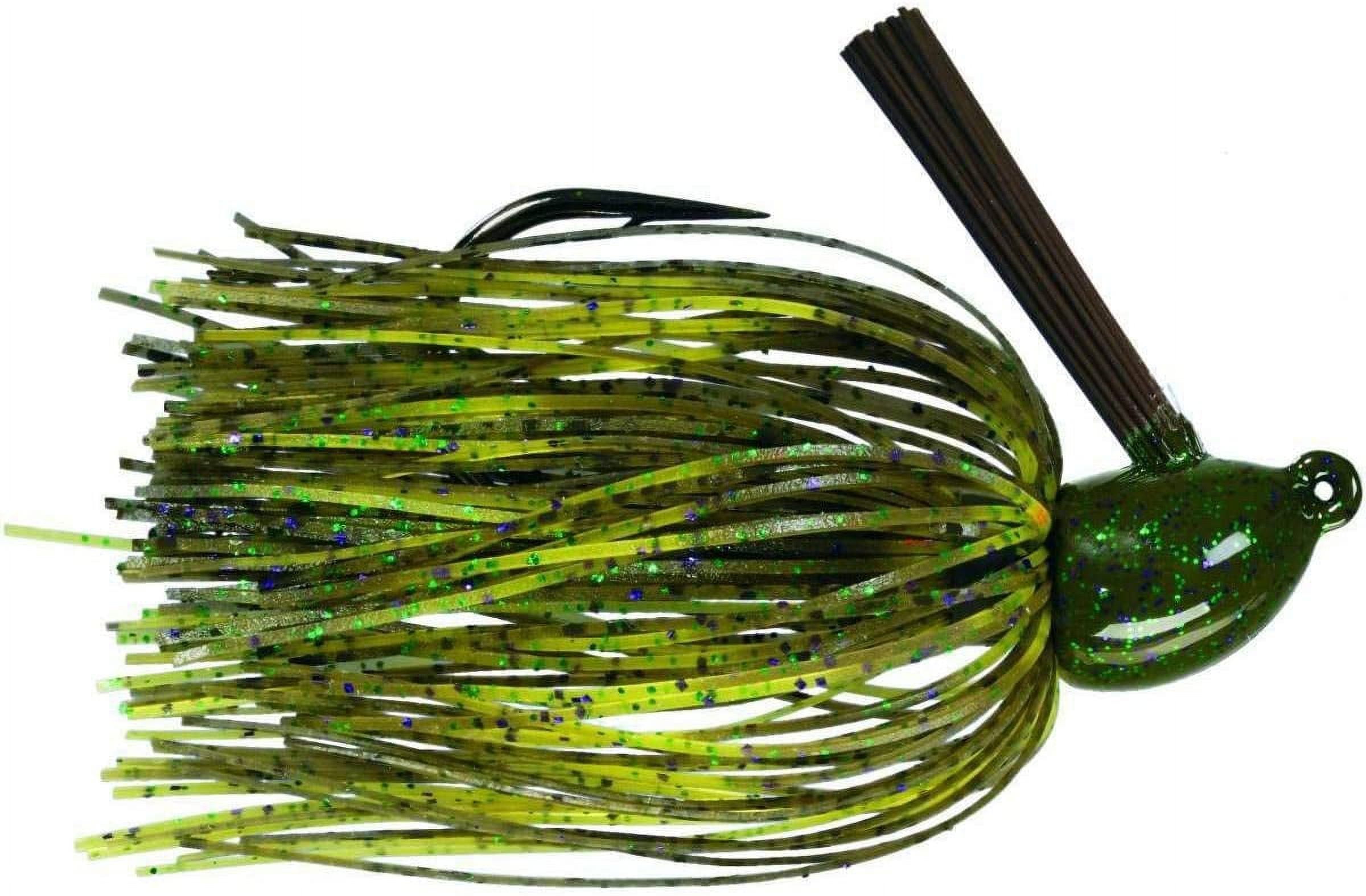 Strike King Hack Attack Jig 1/2oz Green Pumpkin Craw