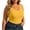 Yellow Plus Size Tank Tops Sleeveless, variant on JOANKDMI Plus Size Tank Tops for Women Sleeveless Summer Scoop Neck Wide Strap Loose Fit Tunic Autumn Casual Vacation Layering Piece Wear,Red,L-5XL