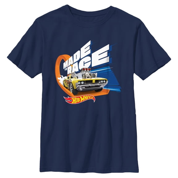 Boys Hot Wheels Greed Rodger Dodger Made to Race T Shirt