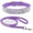 Purple-Style 1, variant on Mumup Cute Dazzling Sparkling Elegant Fancy Soft Suede Leather Bling Rhinestone Crystal Jeweled Pet Cat Dog Puppy Collar Dog Leash Combo Set