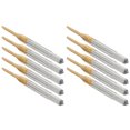thumbnail image 4 of 10Pcs Screw Tap Drill Bit Titanium Plating High Speed Steel JIS M1.4x0.3 Metric Thread Sharkdo, 4 of 9