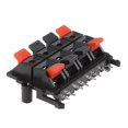 thumbnail image 2 of New Arrivals 4Pcs 64X40X20mm 8 Positions Push in Jack Spring Load Speaker Terminals, 2 of 5