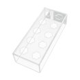 thumbnail image 3 of Cajas de flores Titular de agua Florero de acrílico Mesa rectangular Centro de mesa Ornamento Escritorio Florero de brote bajo Florero de flauta para 25x10x6.5cm BLESIY florero de acrílico, 3 of 8
