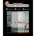 thumbnail image 2 of Ultimate Light Blocker Certified 100 Percent Blackout Jamie Smart Curtain Window Curtain Panel, 2 of 6