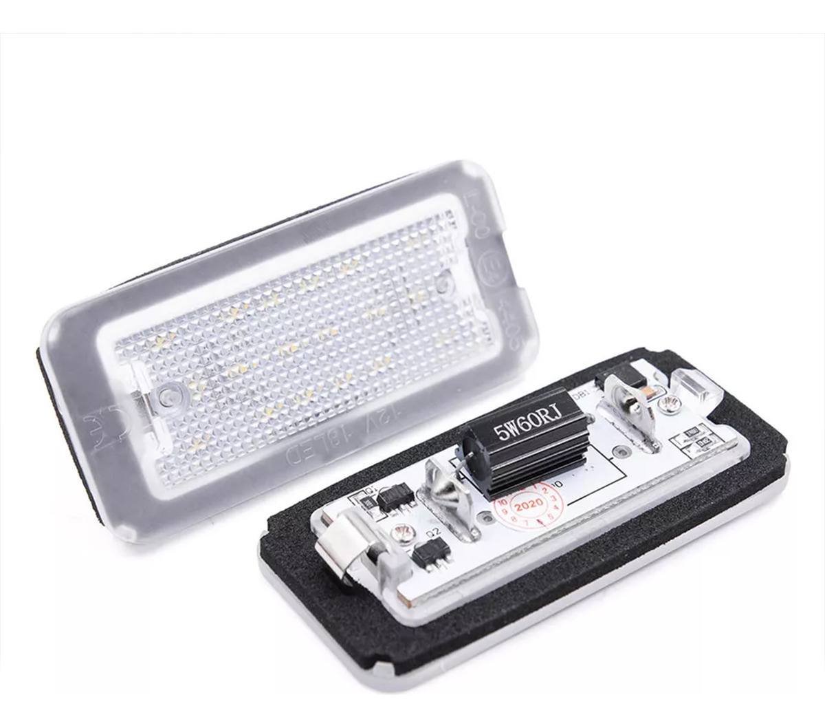 Applicable to License Plate Lights for Fiat 500/500c and Abarth 2007-2016