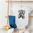 thumbnail image 4 of Funny Bigfoot Outdoor Legends Only Baby Boy Short Sleeve Printed Bodysuit Brisco Brands NB, 4 of 6