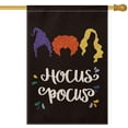 thumbnail image 1 of AVOIN Halloween Hocus Pocus House Flag Vertical Double Sized, Sanderson Sisters Yard Outdoor Decoration 28 x 40 Inch, 1 of 5