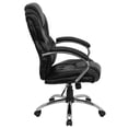 thumbnail image 3 of Scranton Chaise de Bureau Style Transitionnel Dossier Haut en Noir, 3 of 5