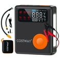 thumbnail image 1 of Costway Jump Starter with Air Compressor 150PSI Digital Tire Inflator LED Screen Portable, 1 of 10