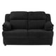 thumbnail image 1 of Love Seat TRINITY Kendra 2 Plazas Negro para Sala, 1 of 8