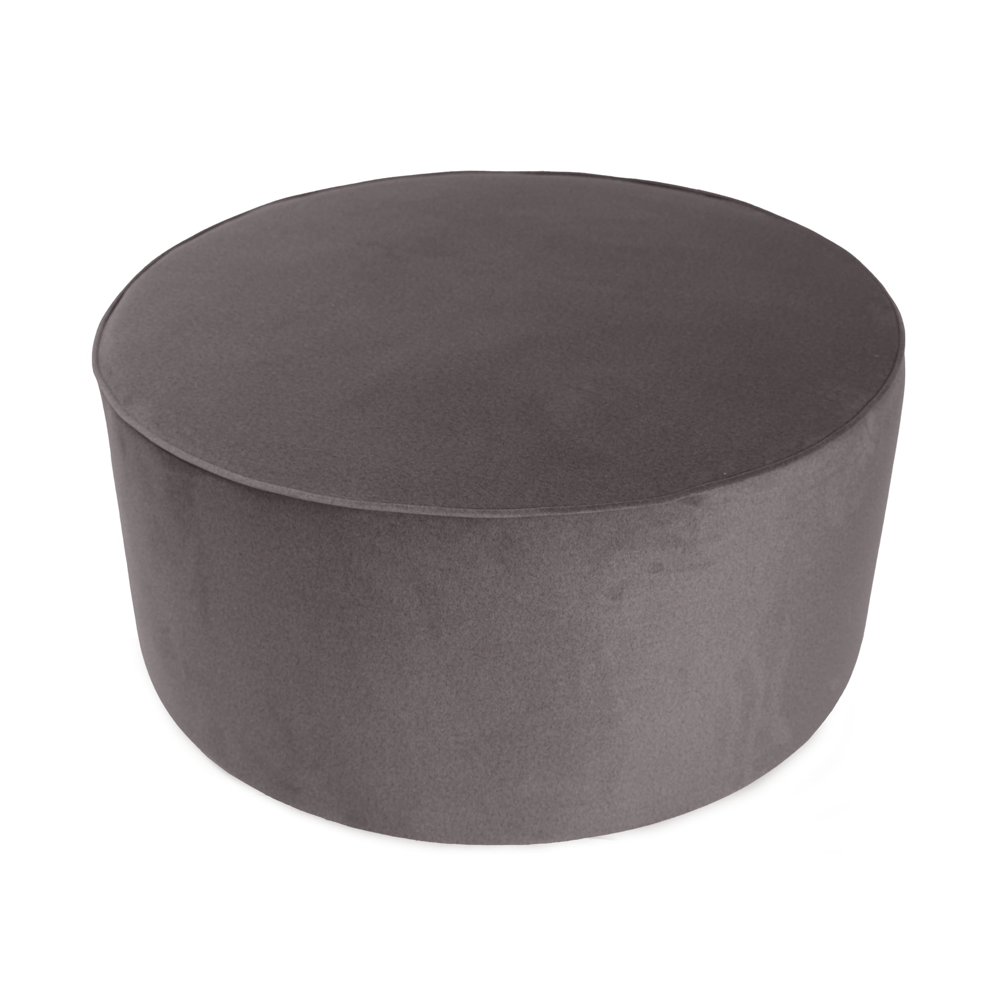 Universal 36" Round Ottoman Qivuit Gray