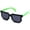 Green, variant on Newbee Fashion Kyra 8-Bit Retro 80's Video Game Colored Templed Party Sunglasses