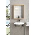 thumbnail image 7 of James Martin Vanities 055Bk1620wg2 Boston 19-5/8" Rectangular Porcelain Console Bathroom, 7 of 7