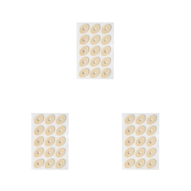 Vogacara Juego de 15 unidades de esponja de látex para callos, portátil, autoadhesivo, para interior y exterior, para hacer ejercicio, para Type1 NO1