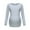 Gray, variant on Womens Maternity Long Sleeve Tshirt Classic Side Ruched Tee Top Mama Pregnancy Clothes Wine S