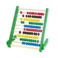 thumbnail image 4 of HILABEE 10 Row Counting Frame Educational Tools Classic Wooden Math Game Toy Educational Green, 4 of 9