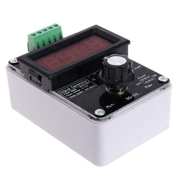Analog Signal Generator Adjustable Current Voltage Simulator 020Ma Dc 0~10V Smile Home