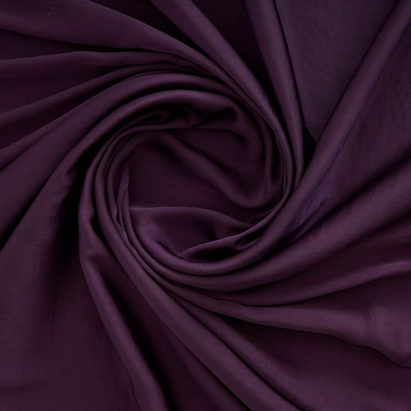 Zelouf Rumple Satin , Sewing, DIY, Crafts Fabric by the Yard, Plumstone, 3 Yard