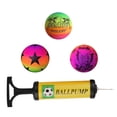 thumbnail image 4 of Beach Volleyball Set of 3 PCS Assorted Color PVC Balls for Playing Use Indoor Outdoor Activities, 4 of 5