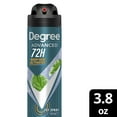 thumbnail image 3 of Degree Advanced Long Lasting Men's Antiperspirant Deodorant Dry Spray, Icy Mint, 3.8 oz, 3 of 15