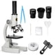 thumbnail image 1 of Microscopio óptico monocular 64X-2400X con soporte para teléfono y tapa, 1 of 8