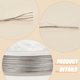 thumbnail image 4 of Hilo de 180 pies (55 metros) de 7 hebras de alambre de acero inoxidable recubierto de nailon de 0,5 mm (0,02 pulgadas) para abalorios, ideal para collares, pulseras y manualidades., 4 of 9