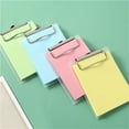 thumbnail image 3 of BAI 50sheets Mini Clipboard Notepads Sticky Note Multi-function Folder Board with Memo Pad for School Stationery Office Supplies, 3 of 6
