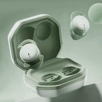 MUSICOZY Sleep Earphones Bluetooth Sports Headphone, Wireless Music Sleeping Headphones Noise-Canceling Earbuds Mini Earphones Bluetooth 5.3 Hidden Headphones for Side Sleepers/Work,Green