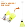 thumbnail image 3 of OULII Self Returning Shuttlecock Portable Badminton Training Machine Foam 1 Set, 3 of 8