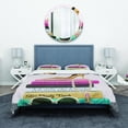 thumbnail image 2 of Designart 'Paris Glamourous Gold Style IV' Teenage Duvet Cover Set, 2 of 4