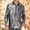 M10-Dark Gray, variant on Men Tops Long Sleeve Dress Shirt Sequined Button Up Blouse Lapel Bright T Shirt Xl Red