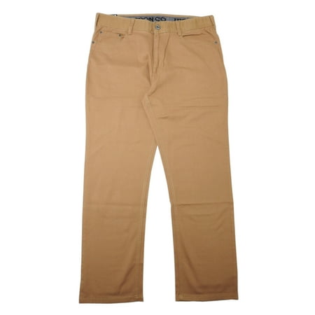 Iron Co. Mens Size 36 x 30 Classic Comfort Straight Leg Pants, Dark (Best Way To Get Tanned Legs)