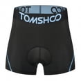 thumbnail image 1 of Men's 3D Padded Bicycle Cycling Underwear Breathable Lightweight Bike Riding Cycling Shorts Underpants, 1 of 8