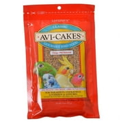 Lafeber Classic Avi-Cakes Gourmet Parakeet, Cockatiel & Conure Food 8 oz (3 Pack)