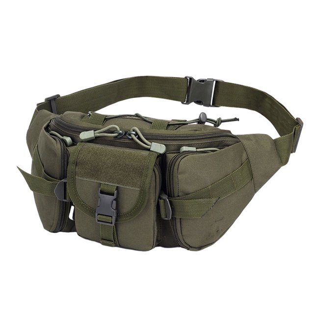 Bolsa de cintura Toystoory OxfordCloth al aire libre Ejercito verde