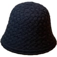 thumbnail image 5 of CoCopeaunts Vintage Knitting Bucket Hat Women Sweet Fisherman Hat Autumn Winter Solid Color Lightweight Crochet Beanies Cap, 5 of 8
