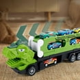 thumbnail image 6 of BESTSKY Transport Truck Toys,Two Forms Tow Truck Toy,Inertia Sliding 3 Year Old Boy Gift,3 Cars, 6 of 6
