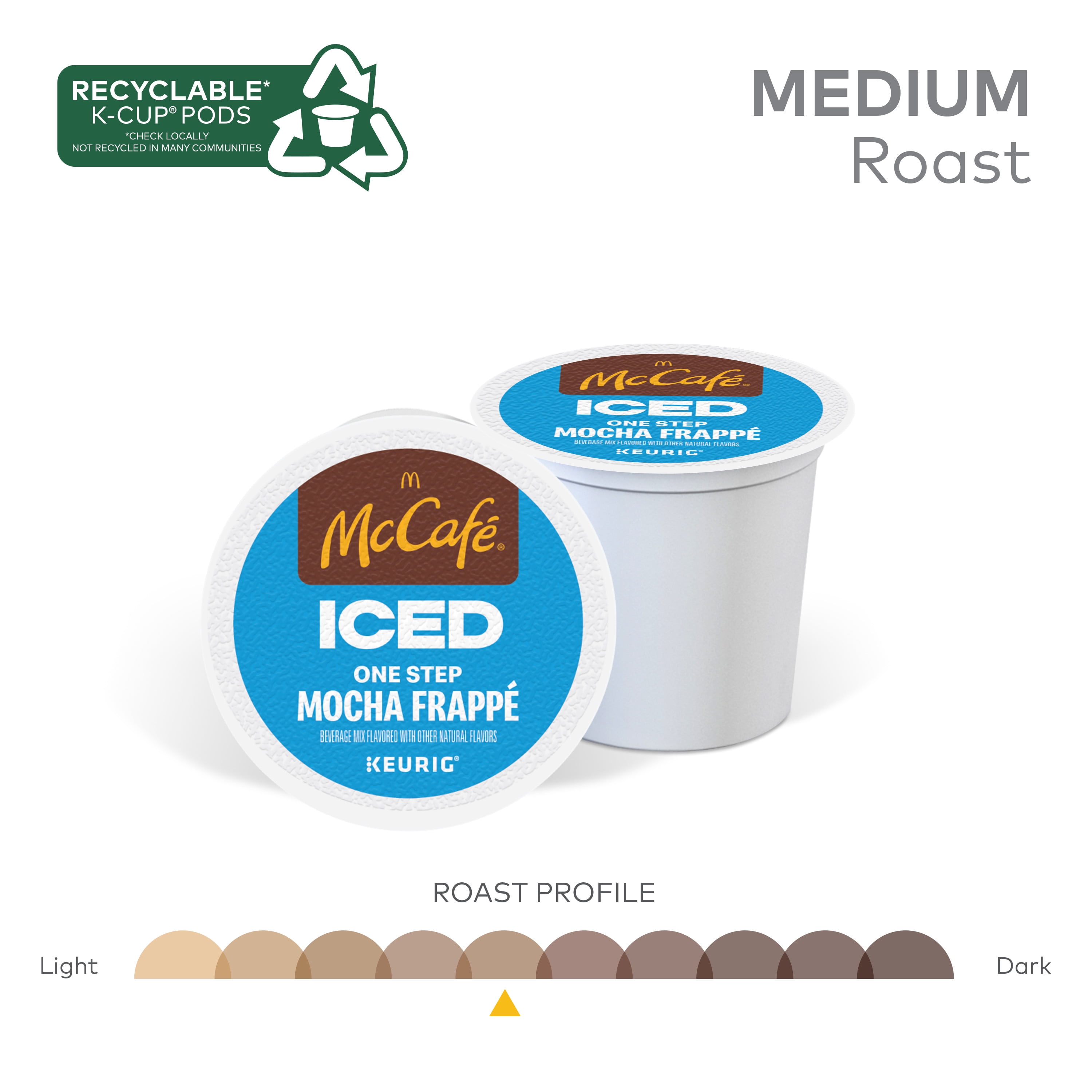 McCafe® Iced One Step Mocha Frappé K-Cup® Pod - Keurig Dr Pepper Product  Facts