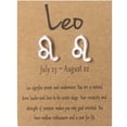 thumbnail image 1 of WREESH Twelve Constellation Earrings Brown Paper Card Constellation Card Earrings, 1 of 1